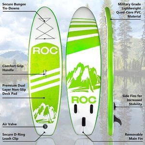 NWT Roc Inflatable Stand Up Paddle Board